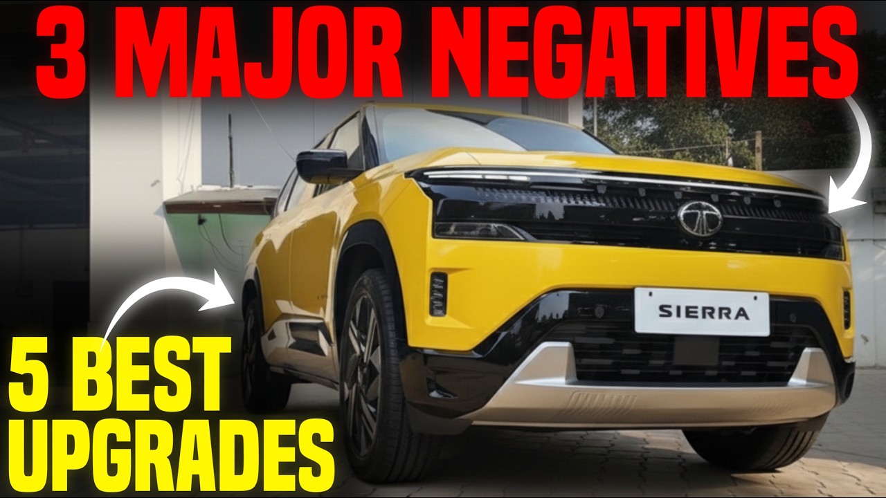 2025 Tata Sierra 5 Best Updates & 3 Biggest Issues | Real-World Pros & Cons Explained 