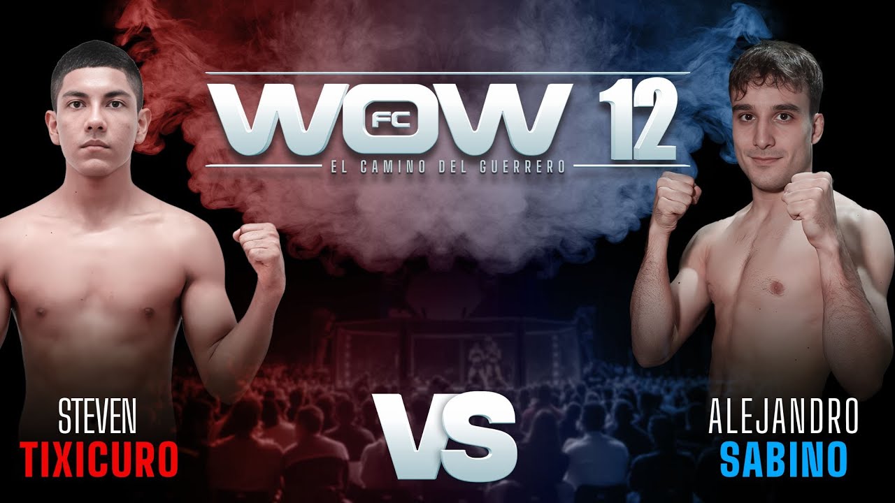 WOW 12 - FULL FIGHT - Steven Txicuro VS Alejandro Sabino