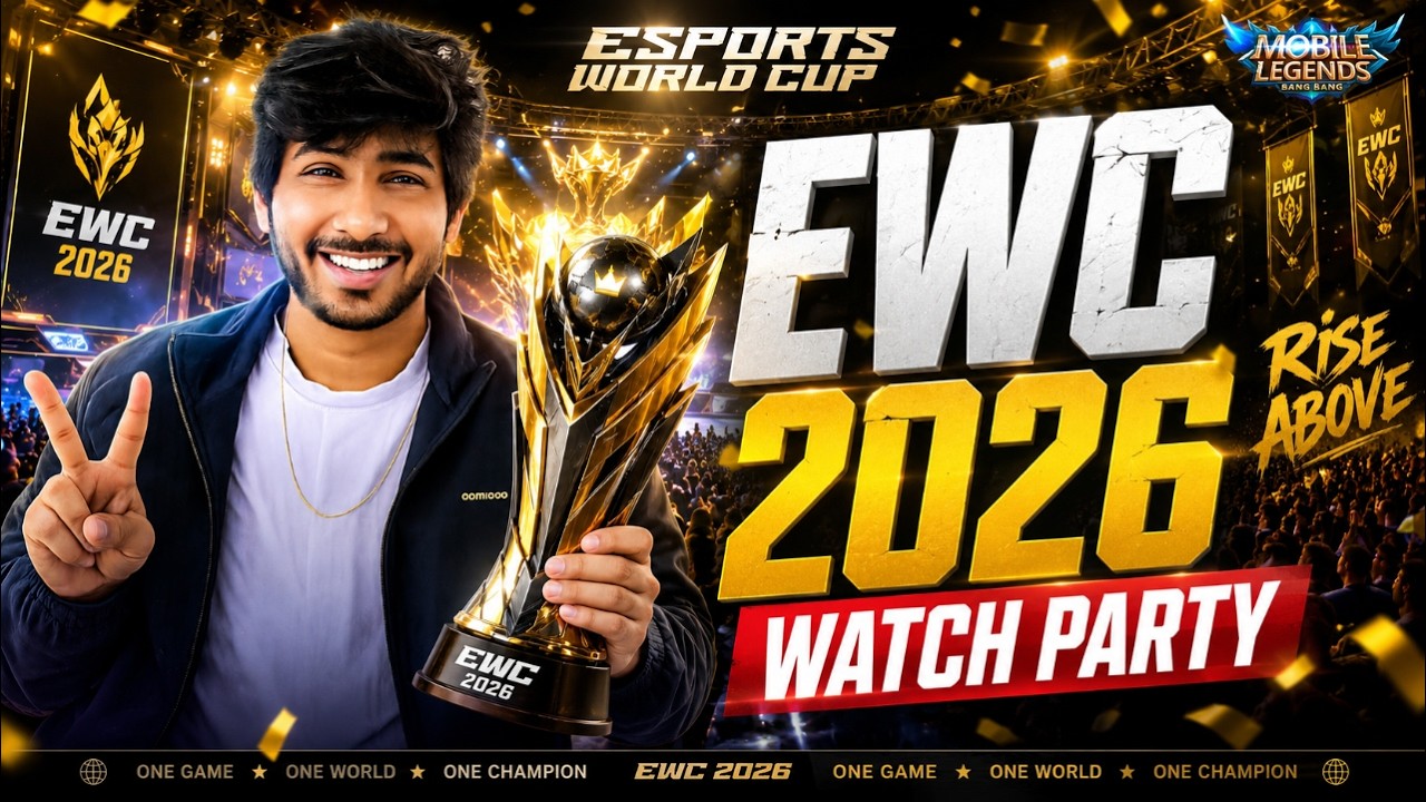🔴 LIVE | MSC at EWC 2026 Watch Party 🔥 MLBB Esports Live Reactions & Commentary