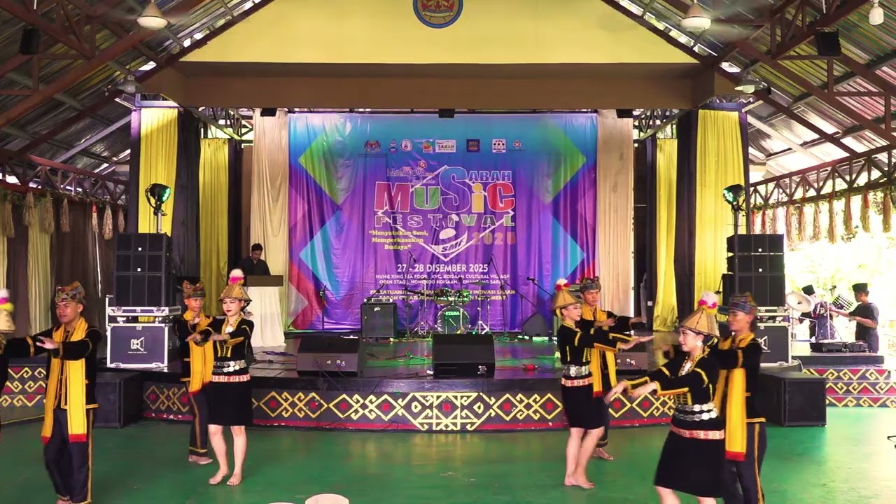 ERA BUDAYA : TARIAN SAZAU PAPAR - FESTIVAL MUZIK SABAH 2025