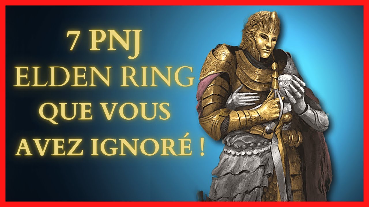 Le Lore De 7 Personnages Secondaires : Gideon, Fia, Rogier, Ensha, D... - Elden Ring
