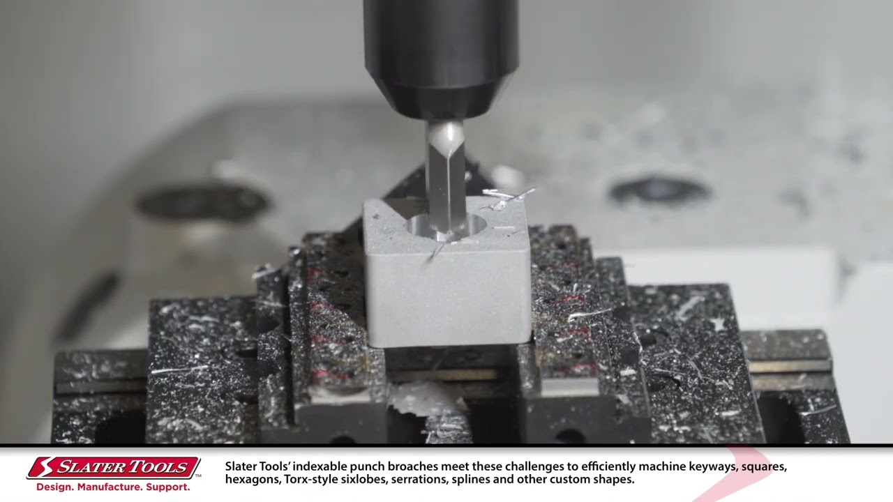 What is punch broaching?