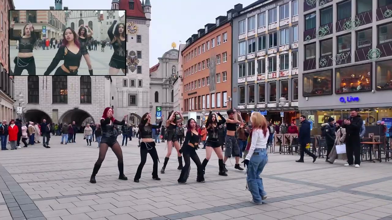 [DANCE IN PUBLIC | SIDE CAM] KATSEYE 'Internet Girl' | Dance Cover by BTP | Germany