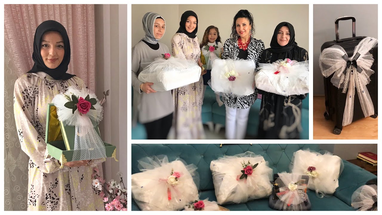 DAMAT BOHÇASI 🌺 BOHÇAYA NELER KONULUR ❓ KAHVALTI 🍳 NİKAH 👰‍♀️ KINA 💓 EV BAKIYORUZ 🏠