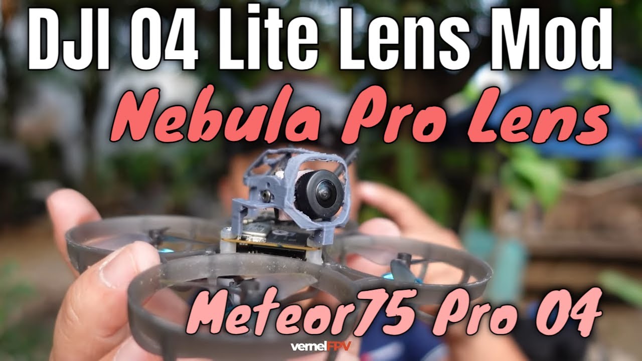 DJI O4 Lite Lens Mod | 2.1mm M12 Nebula Pro Lens | BetaFPV Meteor75 Pro
