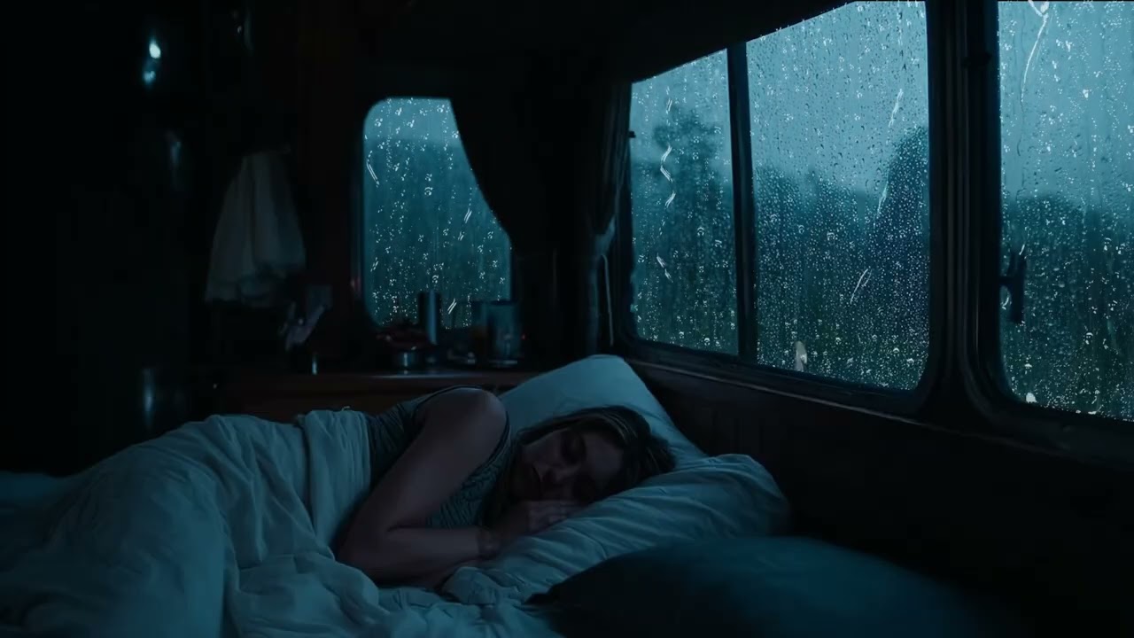 Peaceful Sleep & Relaxed Mind 🌧️ Soft Rain Sounds to Ease Insomnia and Support Better Rest