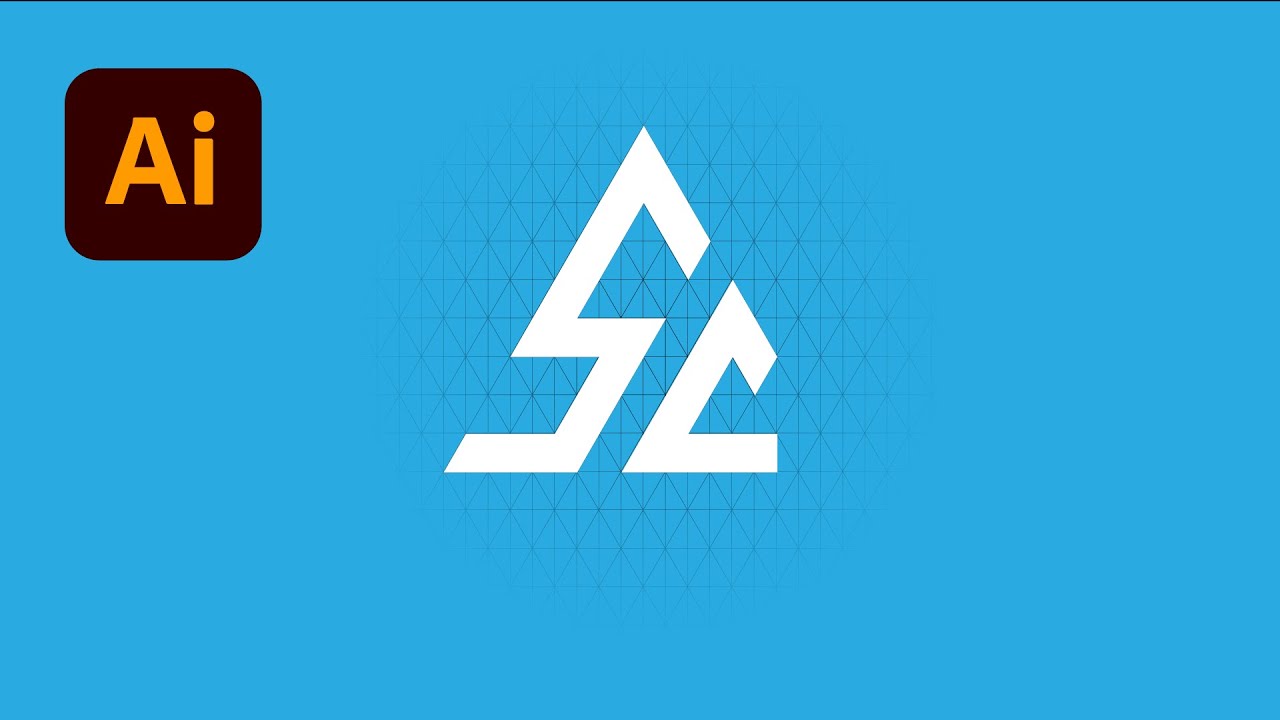 Dessiner facilement vos logos à l'aide d'une grille dans Illustrator [Tuto Illustrator]