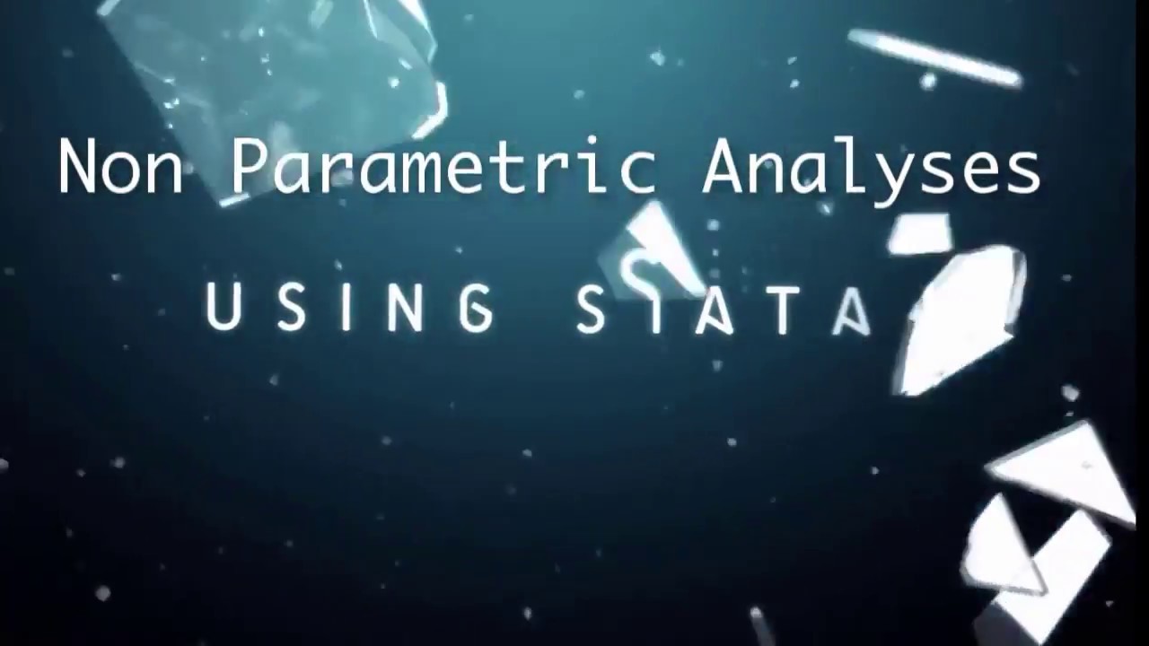 Non Parametric Statistics Using Stata