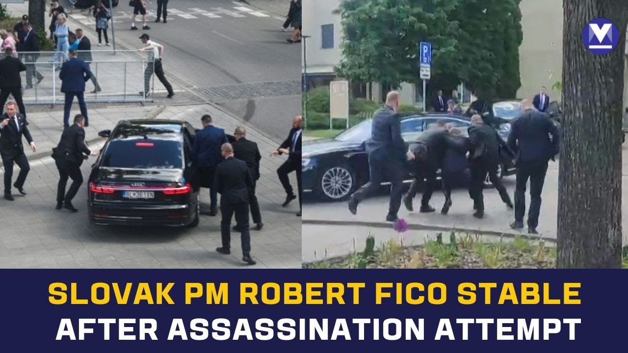 Slovakia PM Robert Fico stable but still in serious condition after assassination attempt