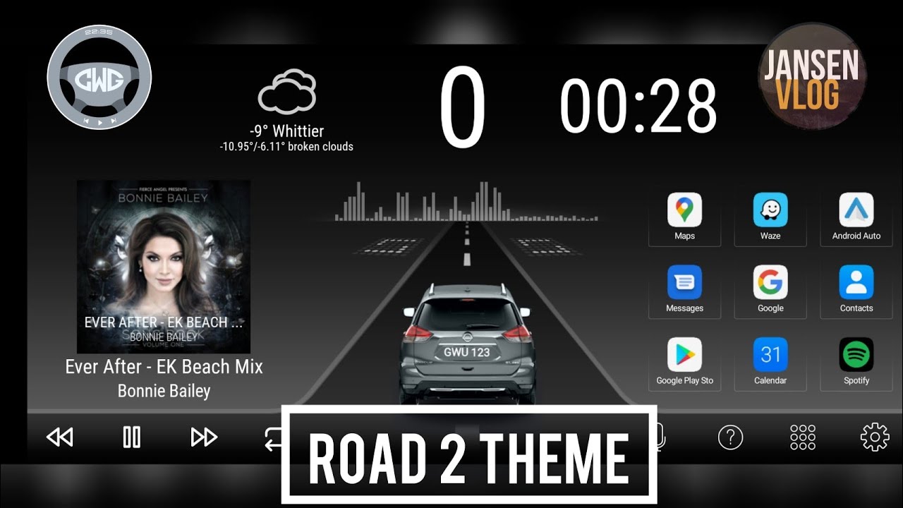 ROAD 2: Новая тема для Carwebguru Launcher