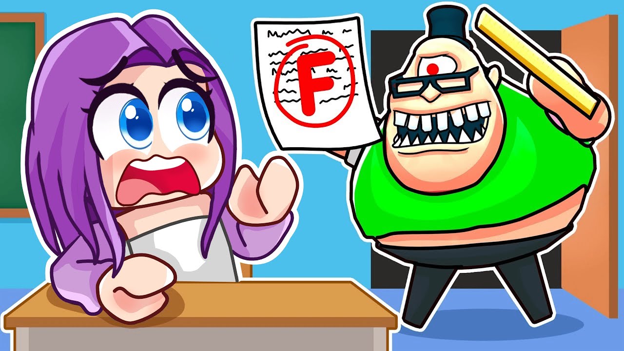 KORKUN&Ccedil; &Ouml;ĞRETMEN'in Okulundan Ka&ccedil;tık! - Roblox