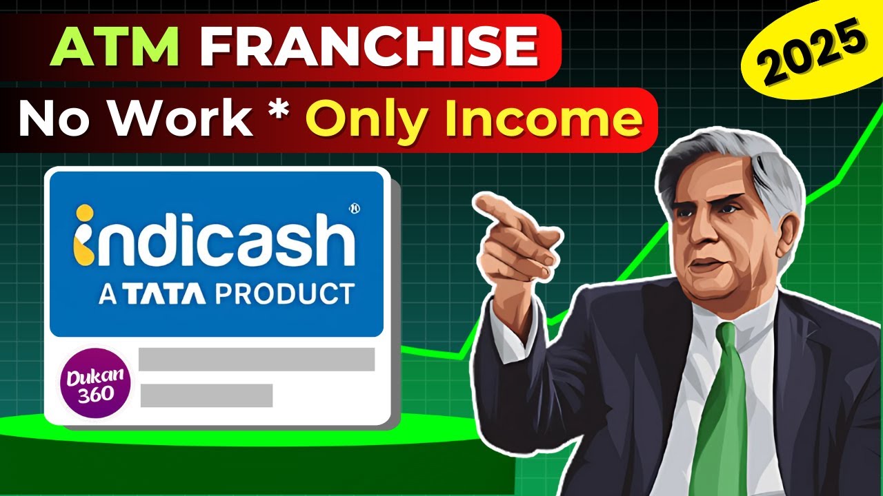 TATA Indicash ATM Franchise Full Process | Best ATM Franchise Business | Requirements | Investmen...