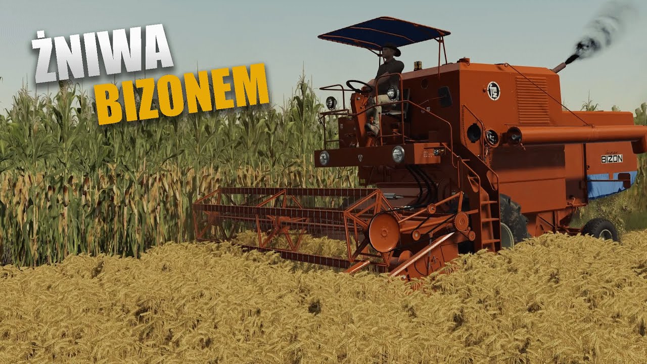 🔥Żniwa✓Bizon Z050🚜T25&URSUS✓Fs22☆