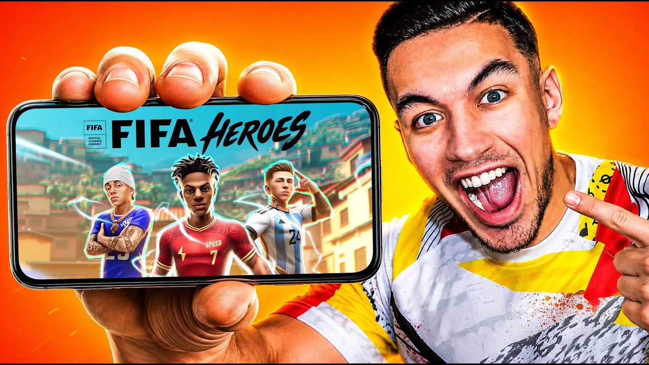 JE TESTE FIFA HEROES, LE NOUVEAU JEU !