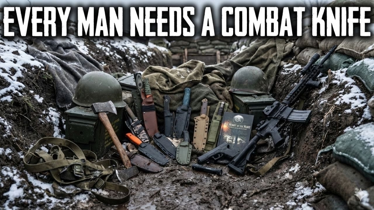Каждому мужчине нужен боевой нож! #навыкиножевогодела #зонавойны #бушкрафт