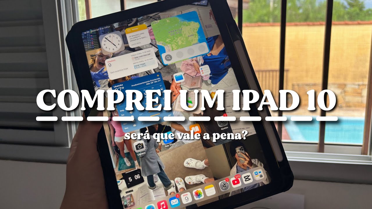 COMPREI UM IPAD 10! SERÁ QUE VALE A PENA? uso para estudo da faculdade 📚📖📱