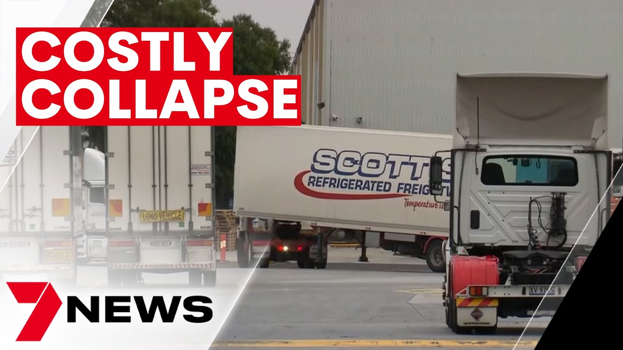 The collapse of Scott’s Refrigerated Logistics, Australia’s biggest refrigerated freight company