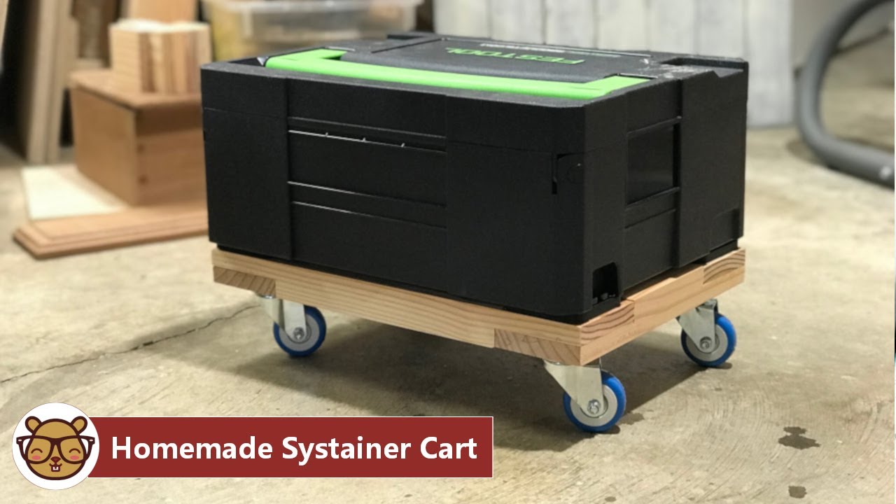 Build a Festool Systainer Cart | 3D Printing + Woodworking