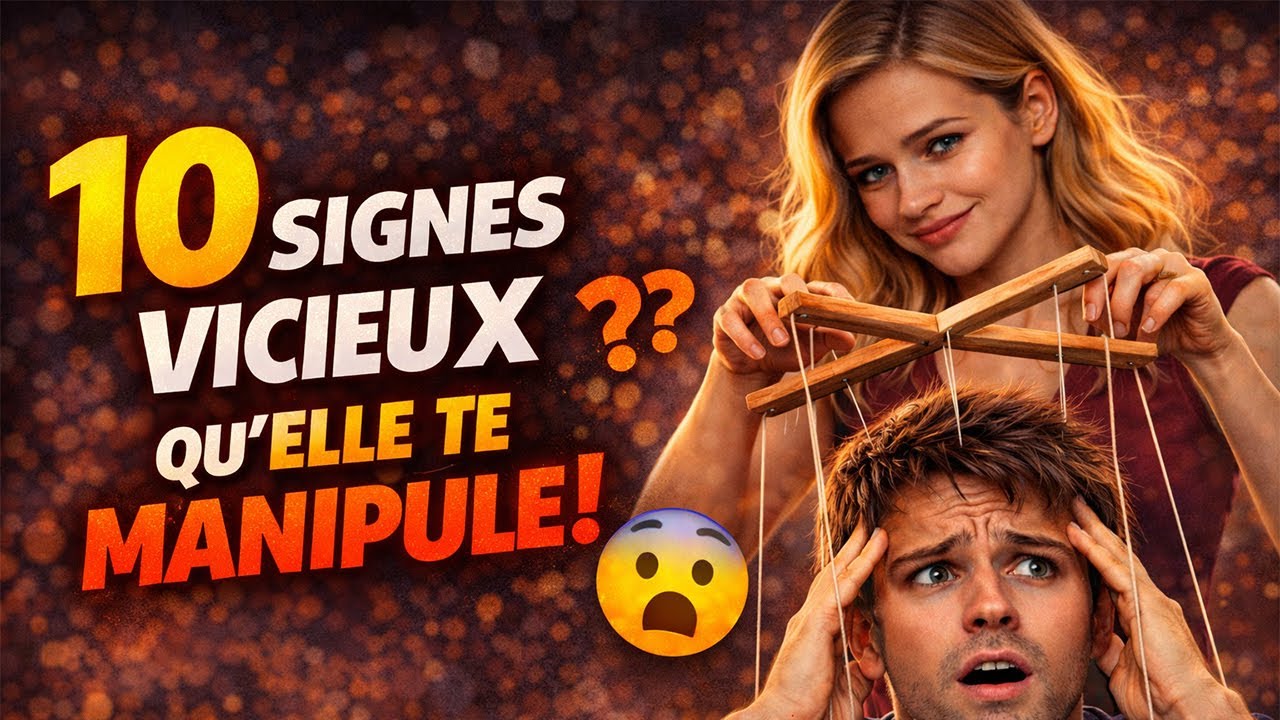10 Signes VICIEUX Qu’Elle Te MANIPULE Sans Que Tu T’en Rendes Compte - COURS N°24 SUR L'AMOUR