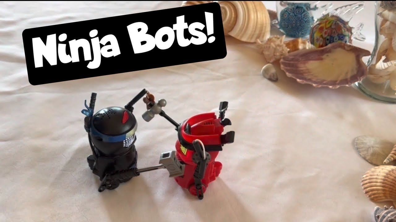 Collectable Toys!!! Ninja Bots!!!