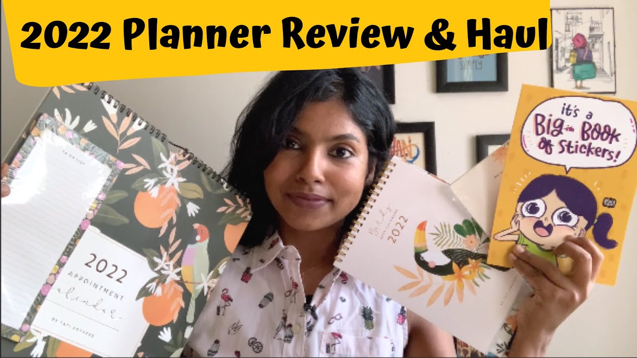 2022 Planner & Journal Haul - Planner Review 2022 | Stationery Haul 2022 | AdityIyer