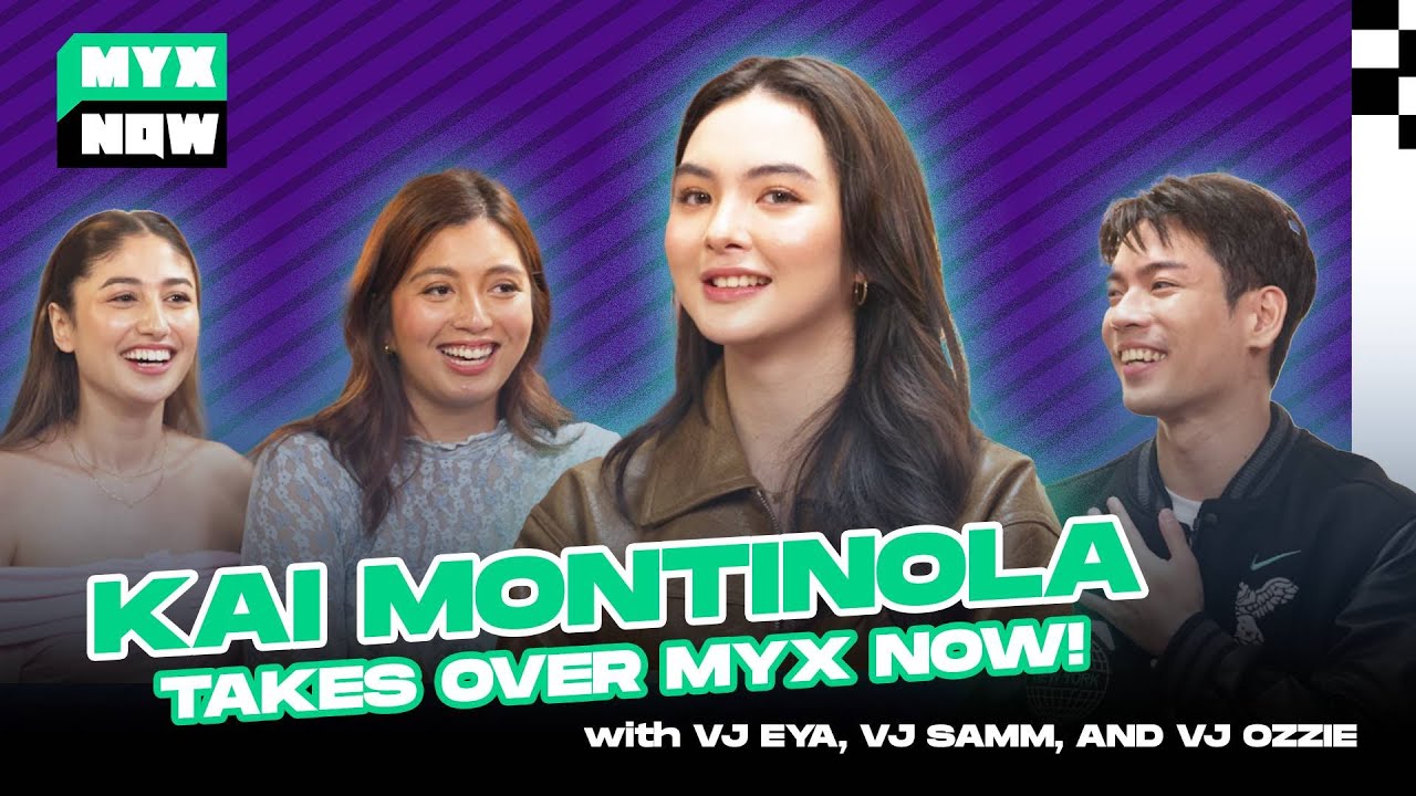 KAI MONTINOLA OPENS UP ABOUT HER ULTIMATE DREAM GROWING UP: 'I Thought It Was Impossible' | MYX Now