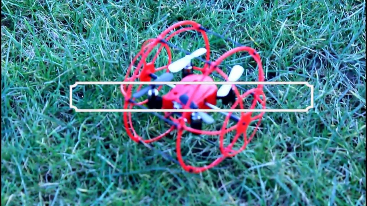 Mini Drone Review - deAO X7 2.4GHZ 6 Axis RC Quadcopter / Flying Cage with Gyro