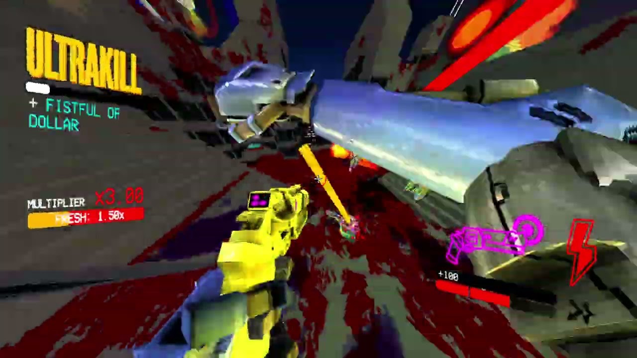 ULTRAKILL wave 45-68 BRUTAL Difficulty Cybergrind