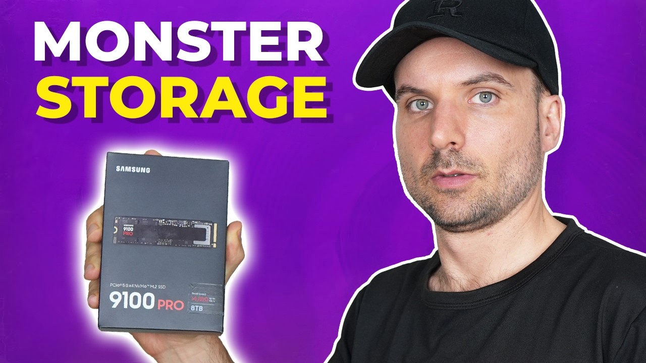 Samsung's BIGGEST & FASTEST! 9100 Pro 8TB SSD Review