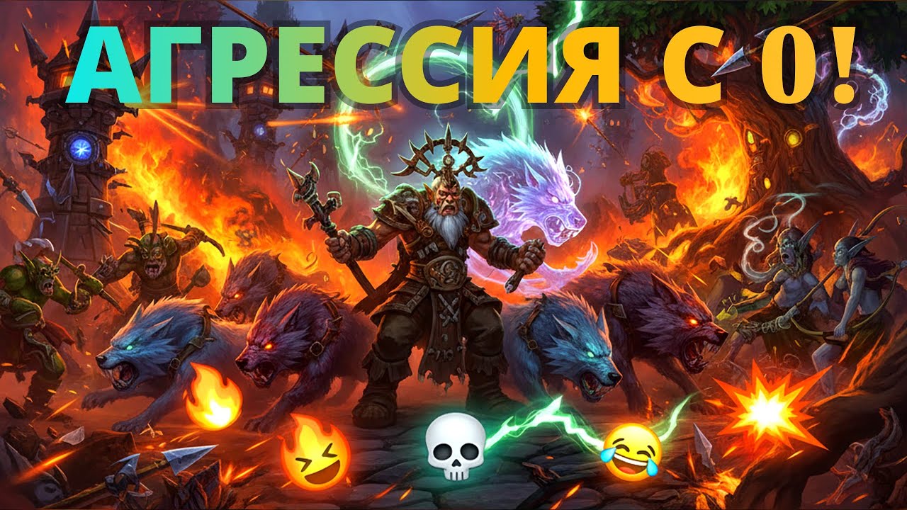 ОЧЕНЬ АГРЕССИВНАЯ ДЕВУШКА! - ПЕРВАЯ В МИРЕ ЖЕНЩИНА-ОРК давит ЭЛЬФА!