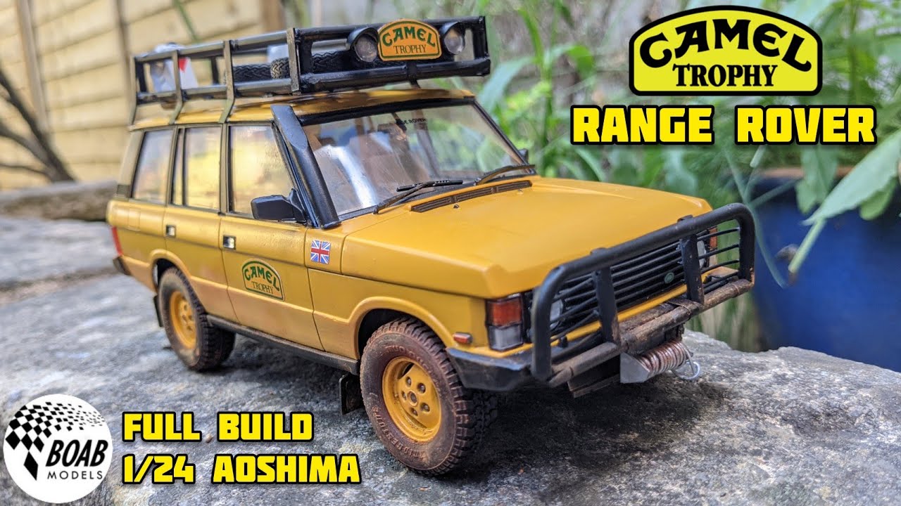 Range Rover Camel Trophy - 1/24 Aoshima - Full build and Conversion