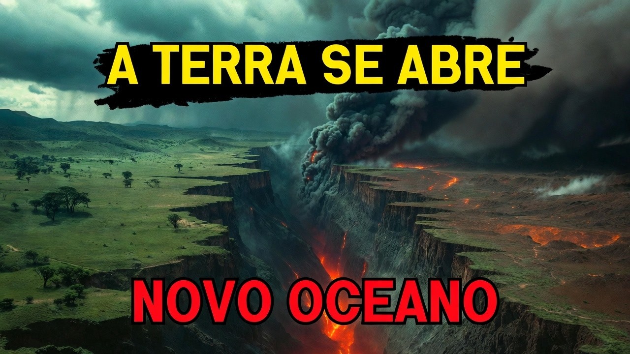 A Fissura Que Cientistas Descobriram Que Está Criando Um Novo Oceano #Geologia #Mistério