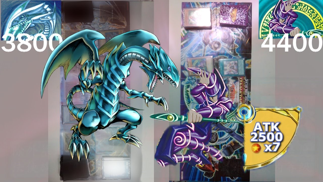 特效全開!!遊戲王經典對決:青眼白龍VS黑魔導(下) 原來Google小姐有玩遊戲王卡喔? Yugioh Blue-Eyes VS Dark Magician