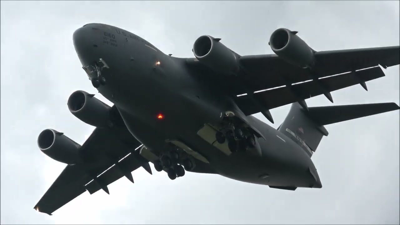 Part 2, Ramstein AFB, 5th June 2024. Jet Fighters Arriving for the 1 v 1 Exercise.