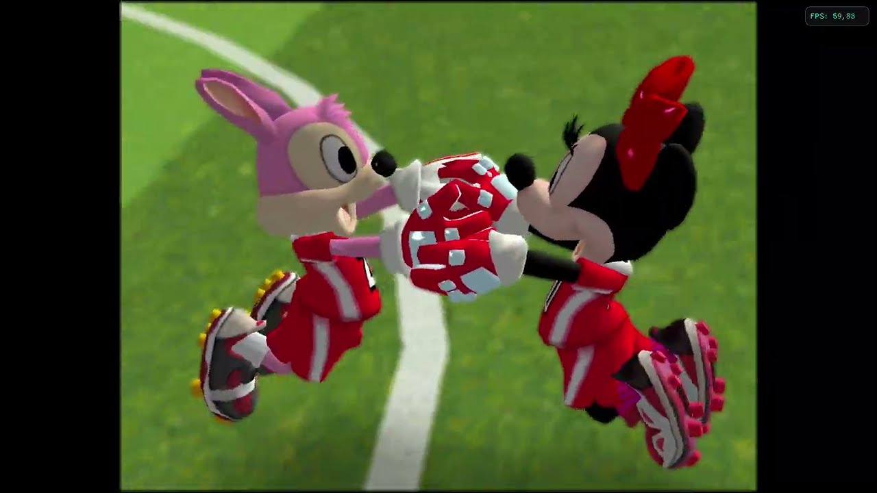 Disney Sports Football (Disney Sports Soccer) (Español) de Gamecube con emulador Dolphin. Gameplay