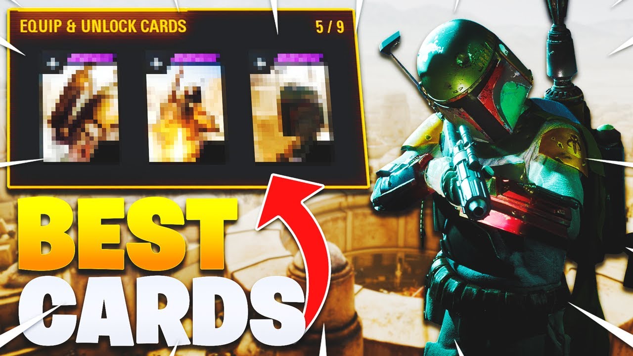 How to be INSANE as BOBA FETT... (BEST CARDS) 🔥 Boba Fett in Star Wars Battlefront 2