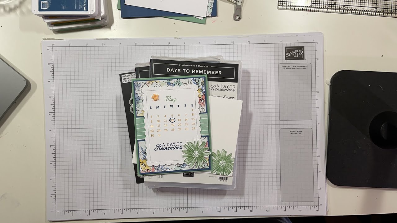 Stampin Up//How to use//Days to Remember//Color & Contour Bundle//Sneak Peek//2021-22 Annual Catalog