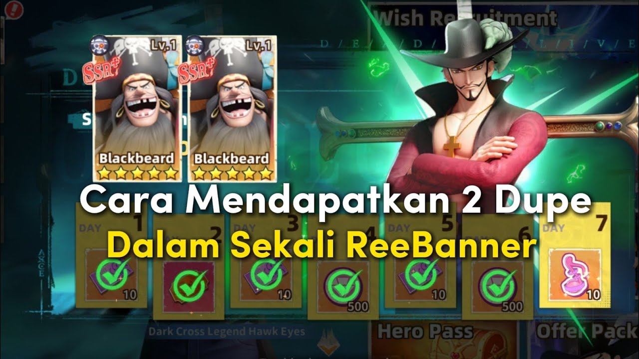 Cara Mendapatkan 2 Dupe Dalam Sekali Reebanner [OP Sailing Treasure]