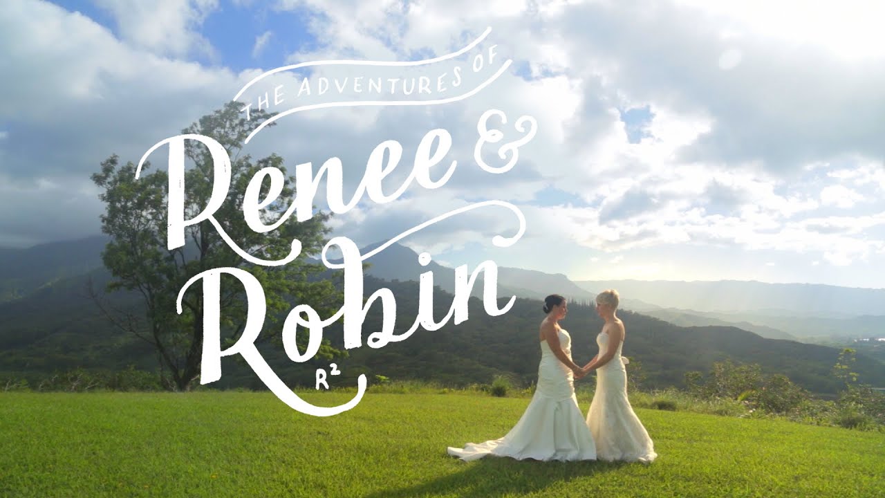 Renee & Robin #proudtolove Kauai, Hawaii Wedding