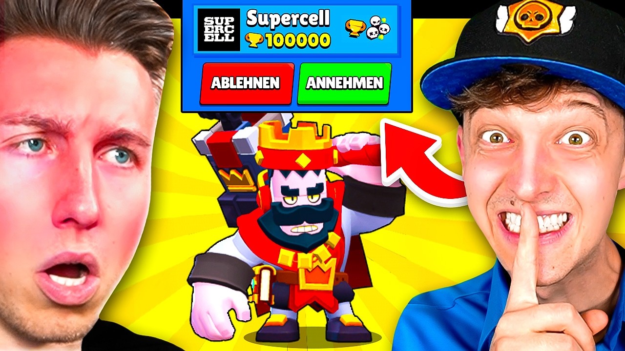 Ich PRANKE iCRIMAX als FAKE BRAWL STARS MITARBEITER, bis er AUSRASTET! 🤣