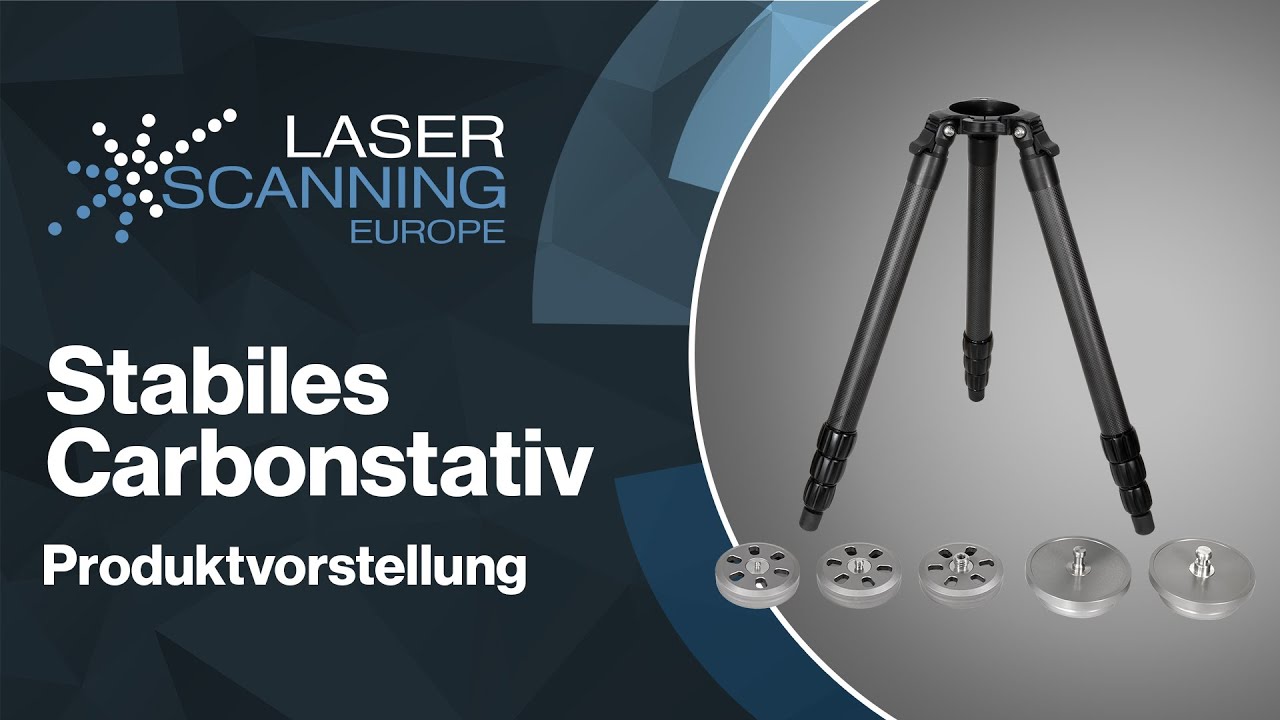 Stabiles Carbonstativ passend f&uuml;r jeden Scanner