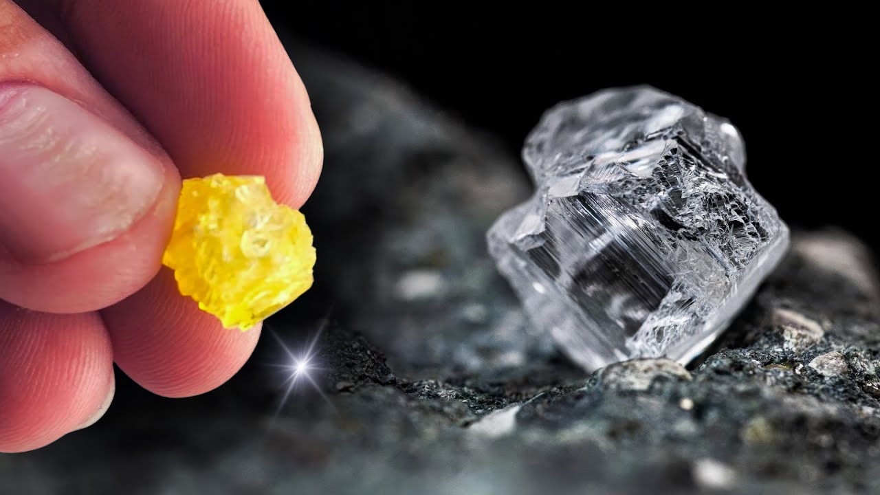 How to find Diamonds in Rivers or Volcanic Rocks near YOU