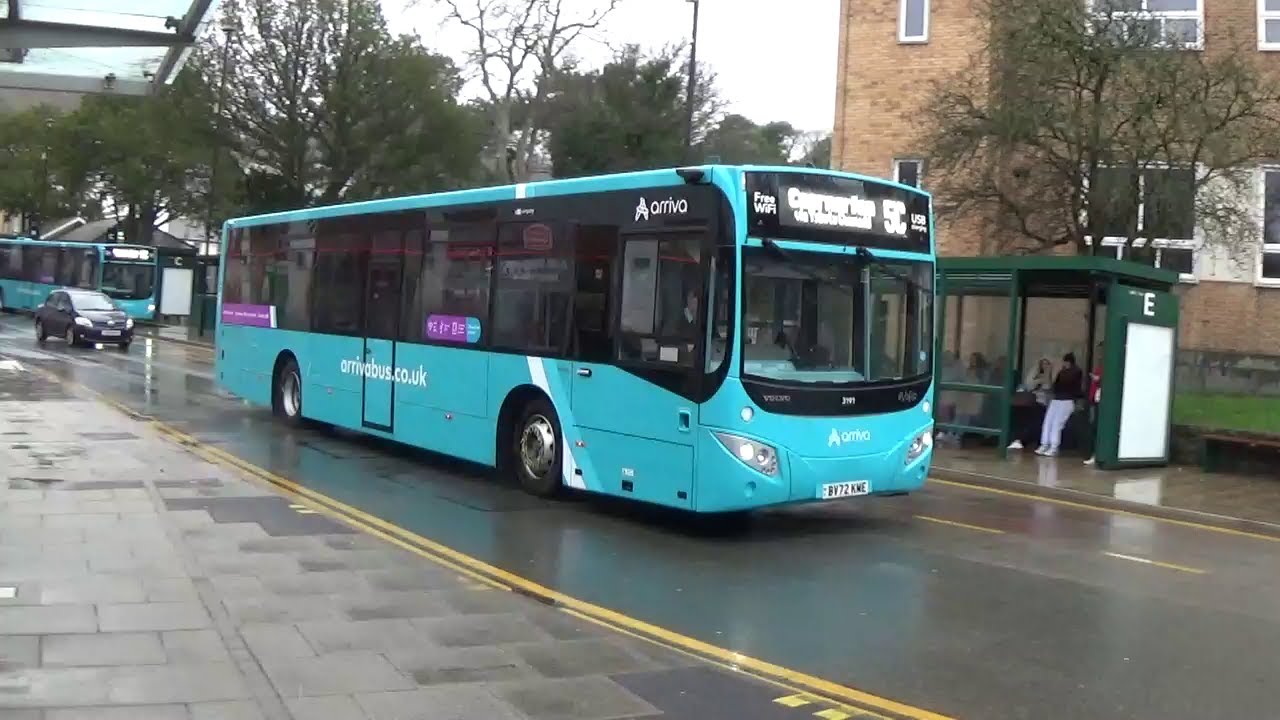 Buses of Wales 2023-Bangor, Y Felinheli & Caernarfon with new Arriva Volvo Evora Buses on Route 5