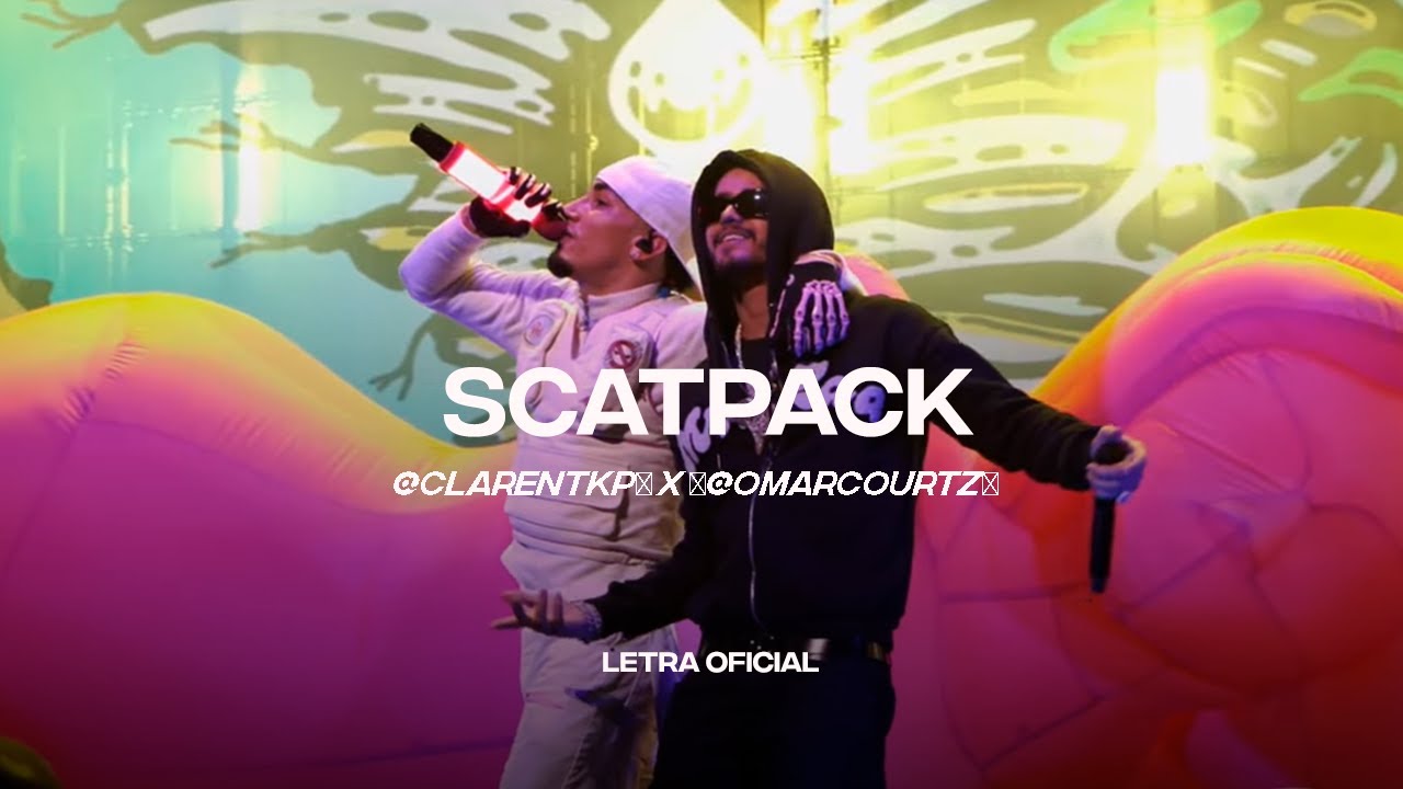 Clarent, Omar Courtz - Scatpack (Lyric Video) | CantoYo