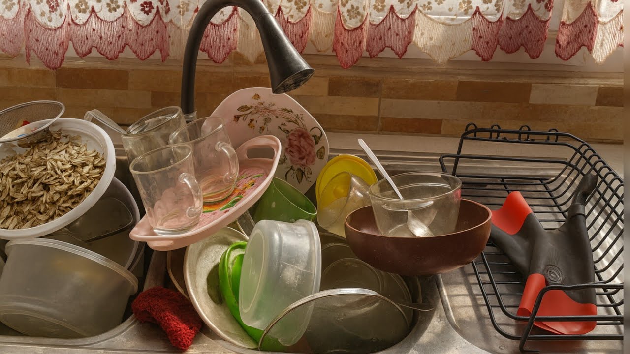 Chaos of Glass and Plastic in the Sink’s Embrace