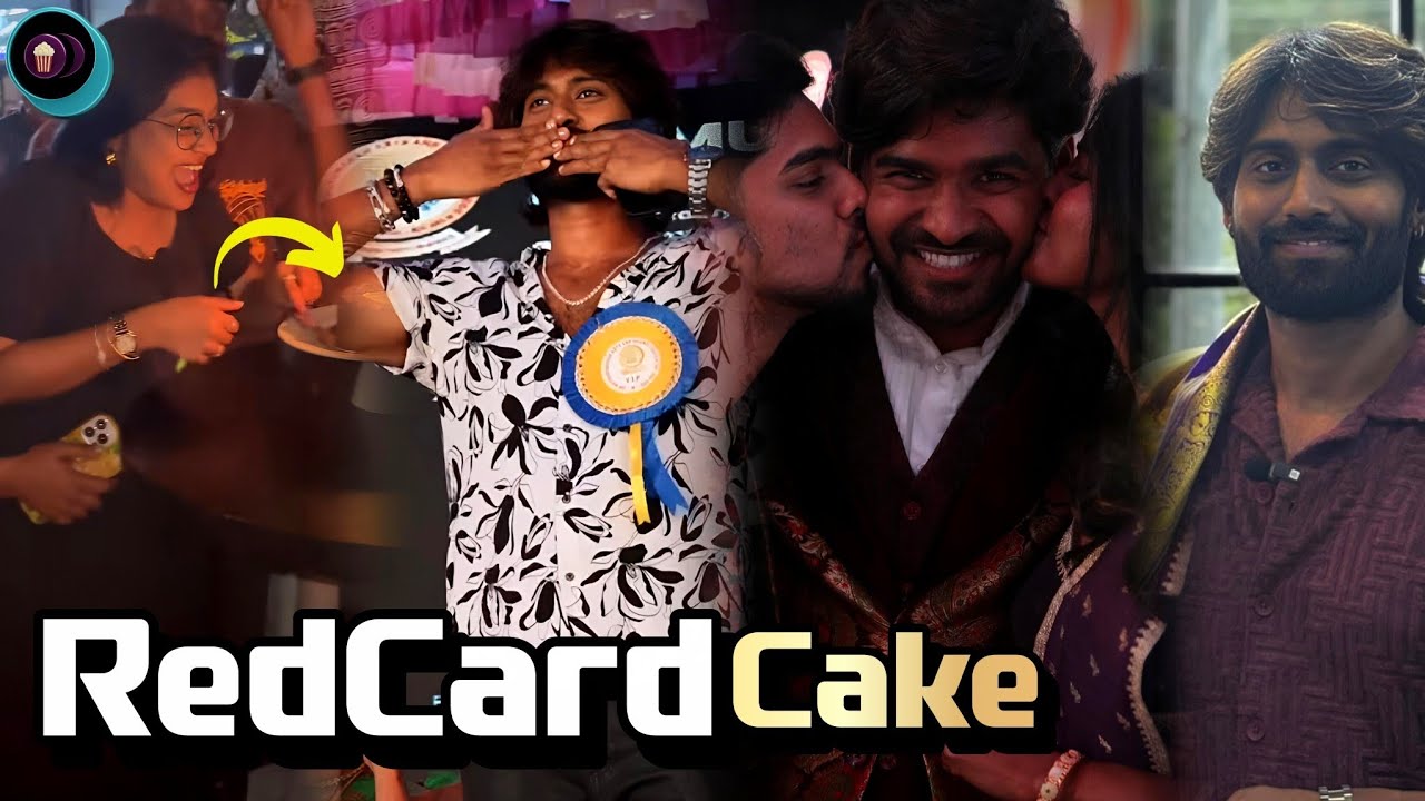 Red Card Cake வெட்டிய VJ Parvathy, Kamrudin, Kani, Sabari, FJ & More Bigg Boss Contestants Moments 