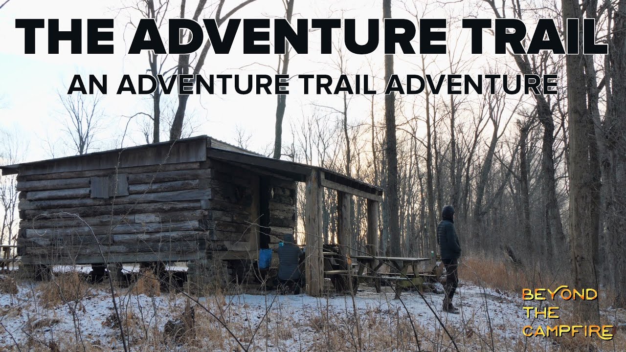 Indiana's Adventure Hiking Trail - Backpacking and Sleeping in an Old Hog Barn