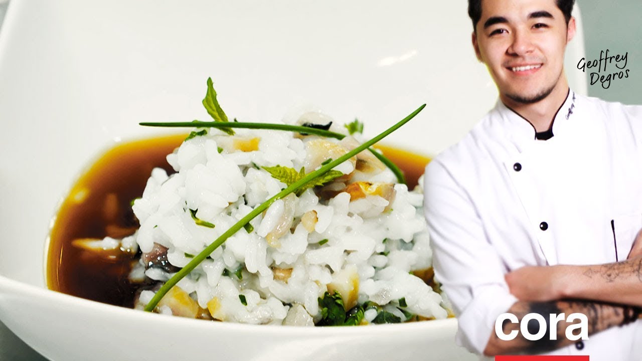 Recette - Riz au hareng fumé et bouillon au genévrier