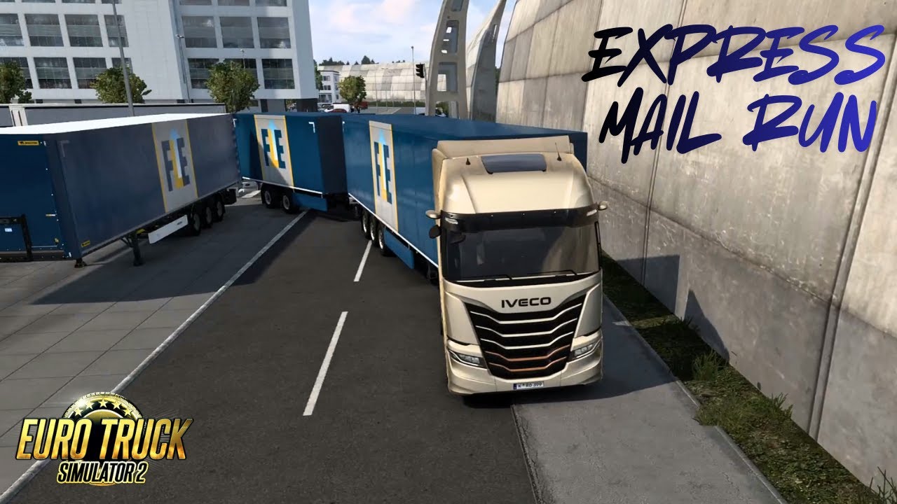 Urgent Airmail Run! Racing 511 km from Frankfurt to Felixstowe | ETS2 1.57 Gameplay