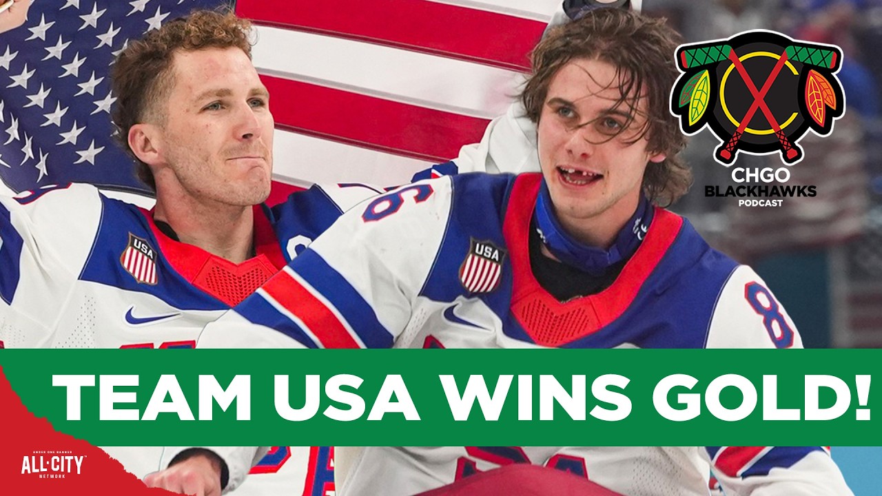 OLYMPIC POSTGAME: Team USA Defeats Canada to Win GOLD in the 2026 Olympics | CHGO Blackhawks